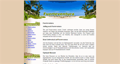 Desktop Screenshot of fuerteventura-urlaub.eu